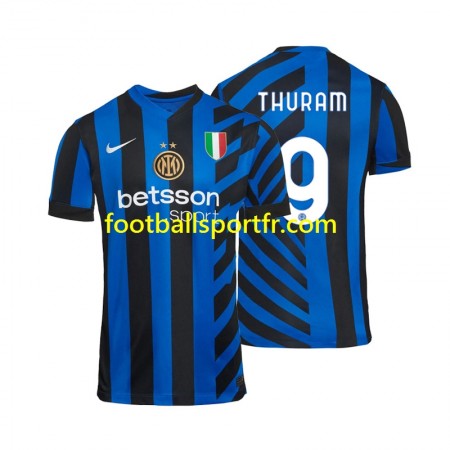Tenue Inter Milan Marcus Thuram 9 Domicile 2024-2025 Maillot de Foot
